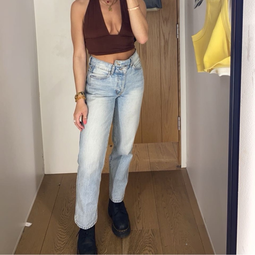 revice straight leg jeans
